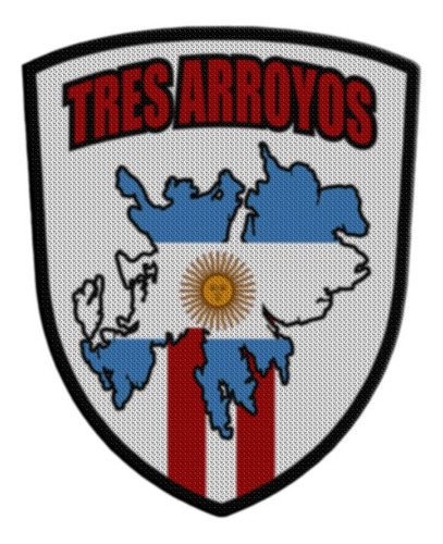 Parche Termoadhesivo Malvinas Y Huracan Tres Arroyos