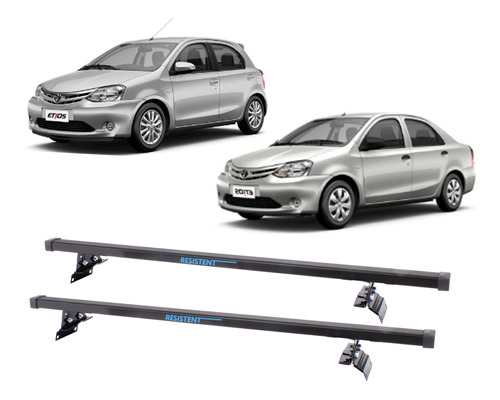 Rack Teto Resistent Sport Etios Hatch E Sedan 12/18 Lw128