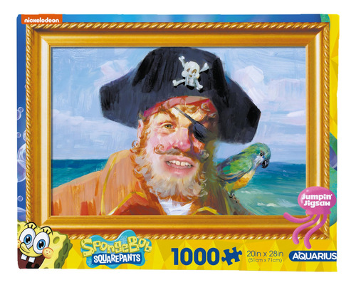 Bob Esponja Painty The Pirate Rompecabezas De 1000