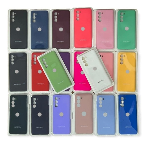 Estuche Forro Goma Silicon Para Motorola Moto G200