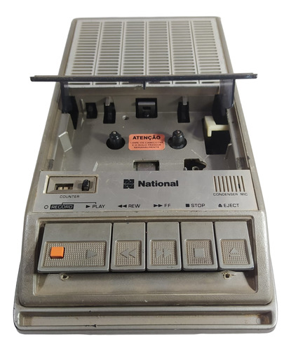 Gravador Cassette Antigo National Rq-2222ma No Estado (Usado)