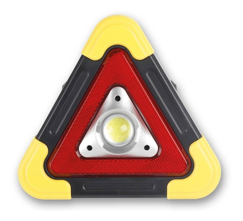 Triangulo Emergencia Led Recargable Solar Tecnolab / Tecnoce