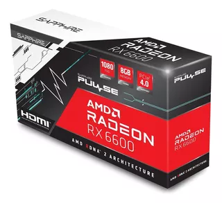 Tarjeta de video AMD Sapphire Pulse Radeon RX 6600 Series RX 6600 11310-01-20G 8GB