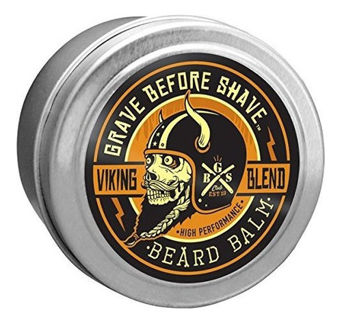 Grave Before Shave Viking Blend Balsamo Para Barba 2 Onzas