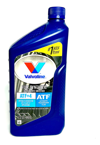 Aceite Transmisión Automática Atf +4 Valvoline 946ml Sintéti
