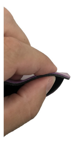 Colchoneta Caucho Tecnotips Mat Yoga Pilates Ejercicios Color Violeta
