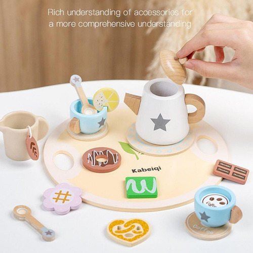 Juego De Té Para Para Niños Pequeños, Accesorios Estrella