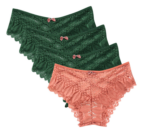 A1 Lencería Para Mujer, Calzoncillos De Encaje Con Tanga,