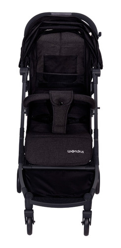 Imagen 2 de 10 de Cochecito De Bebé Con Huevito Negro Modelo 308 Wondrus