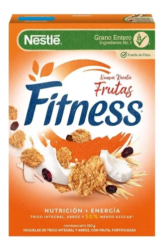 Cereales Nestle Fitness Frutas Nutrición Y Energía 350gr