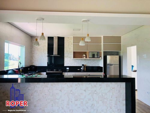 Imagem 10 de 30 de Linda Chácara Com Construção Nova De 2.700 M²/casa/piscina/ Área Gourmet À Venda Em Santa Isabel. - Ch01049 - 71049722