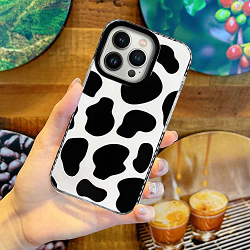 Funda Para iPhone 13 Pro Negro Blanco Silicon Suave Tpu
