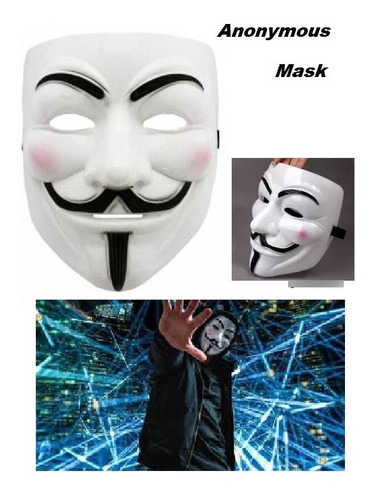 Mascaras  Hallowen. Anonymus, Vendetta V De Venganza