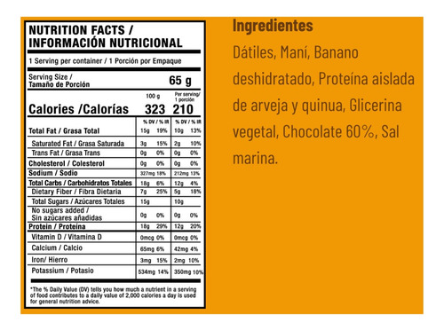 Pack / 6 Barritas De Proteína / Wipala / Mix Sabores