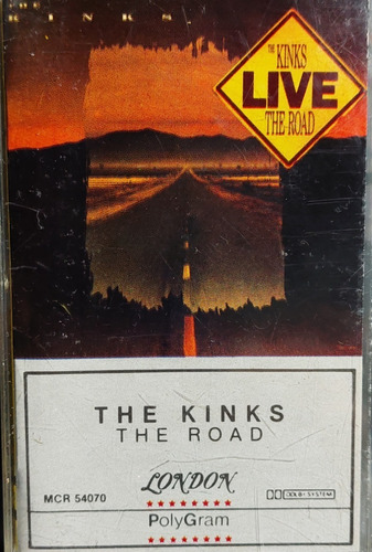 Cassette The Kinks - The Road 1987 - Edicion Mexicana