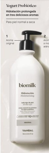 Crema Biomilk  De Yourt Probiótico 