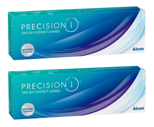 2 Caixas Lente De Contato Precision 1 Day / Diária Alcon