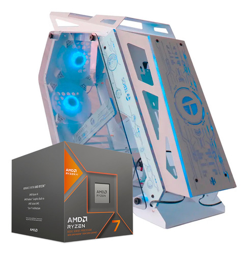 Cpu Ryzen 7 8700g Ram 64gb Ssd 1tb Wifi Bluetooth + 27 Gamer