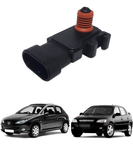 Sensor Map Pressao Astra Corsa Celta Peugeot 206 1.0 Clio 