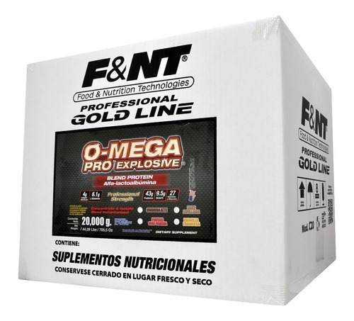 Omega Pro Explosive 20,000 Gr Blend Protein Whey Protein Fnt