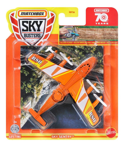 Matchbox - Sky Busters + Tapete De Juego Hht34-hlj23