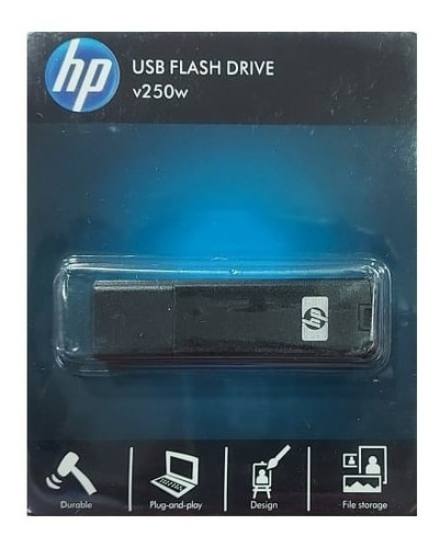 Pendrive Hp 4gb Usb Flash Drive 2.0 V250w Mayor/ Colores