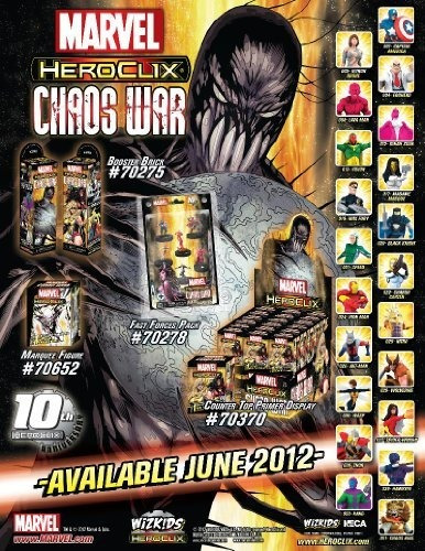 Wizkids Heroclix Marvel - Chaos War - Juego De 6 Unidades De