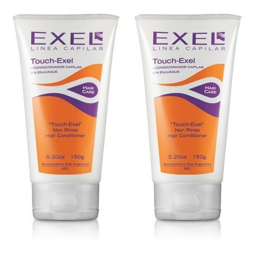 Touch Exel X2 Crema Para Peinar Sin Enjuague C/ Filtro Solar