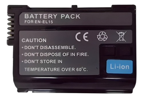Bateria Enel15 Compatible Nikon D7000 D7100 D7200 D7500