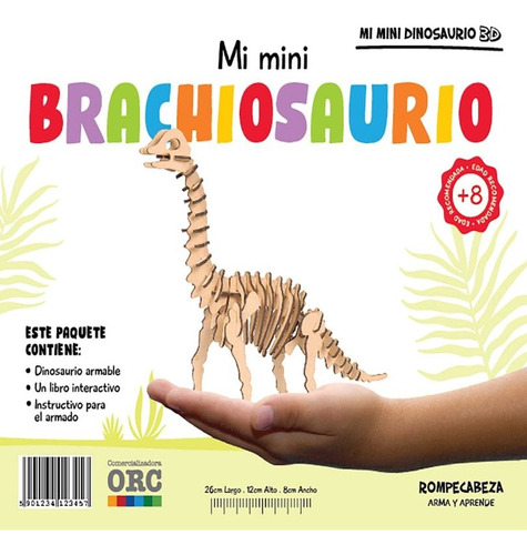 Mi Dinosaurio Gigante 3d-branchiosaurio