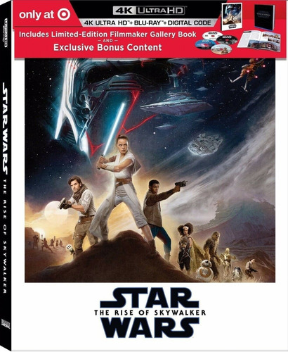 4k Uhd + Blu-ray Star Wars 9 Rise Of Skywalker / Digipack
