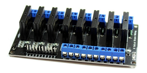 Modulo Relevador Estado Solido 8 Canales 2a Arduino