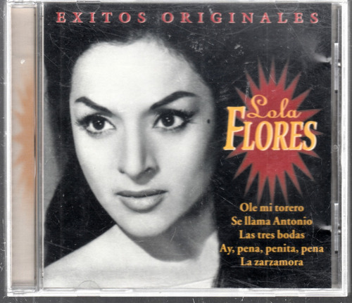 Lola Flores. Exitos Originales. Cd Orig Usado. Qqb. Promo.