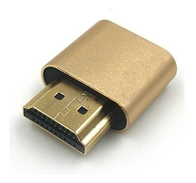 Imagen 3 de 4 de Conector Dummy Hdmi - Fueran - Rig Minería Bitcoin Ethereum