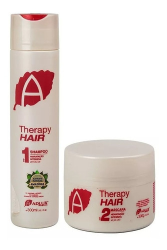 Therapy Hair Shampoo E Máscara Kit 2 Passos Manutenção Adlux