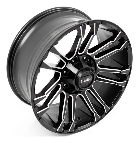 Rodas 22 8x165 Dodge Ram Off Road Off Set Negativo Tala 10 Cor Preto Com Diamantado