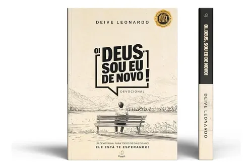 Livro Devocional 2026 Oi Deus, Sou Eu De Novo! Capa Dura, De Deiv...