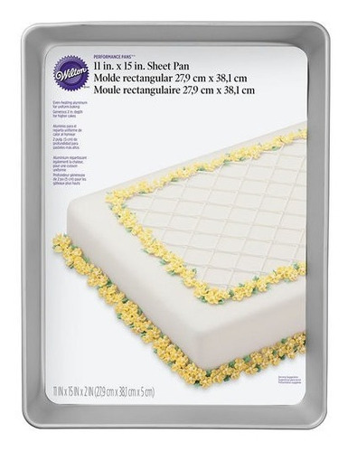 Molde Pastel Rectangular Wilton 2105-158