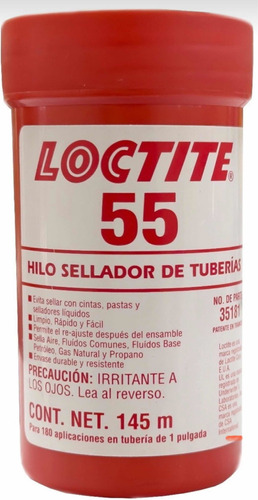 Loctite 55 Sellador De Tuberías Hilo Sellador Loctite