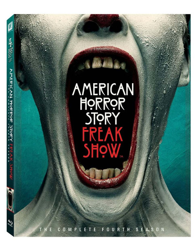 Blu Ray American Horror Story Freak Show 3 Disc  Nuevo