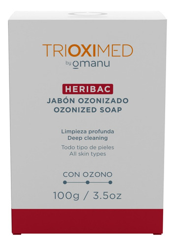 Heribac Jabon Ozonizado 100gr  - Trioximed