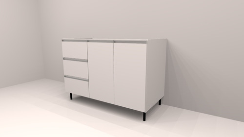Imagen 2 de 4 de Mueble Bajo Mesada 120