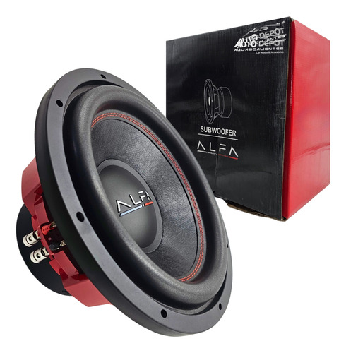 Subwoofer 12 Pulgadas 1500w Alfa Performance Pswalst12d4 1pz