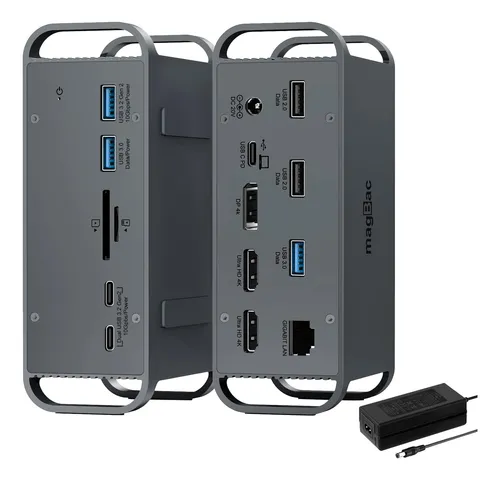 Laptop Docking Station Doble Monitor, Usb C Dock Triple...