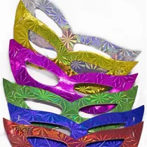 Comprar Pack Antifaz Fluo Mix De Colores Convencional Cotillon X6u