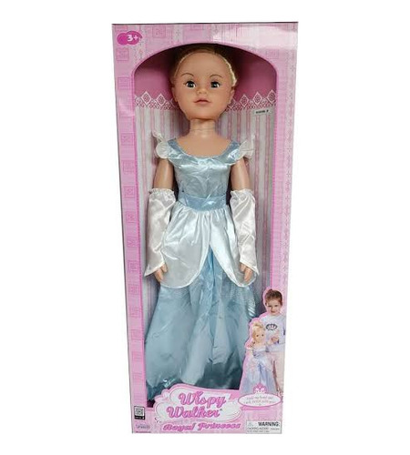 Muñeca Tamaño Real Princesa Cenicienta 70 Cm De Altura