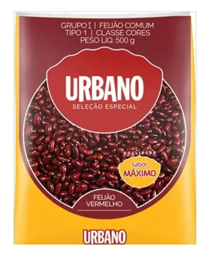 Feijao Vermelho Urbano 500g