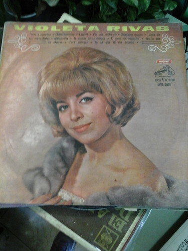 Vinilo 3609 - Violeta Rivas - Rca Victor 