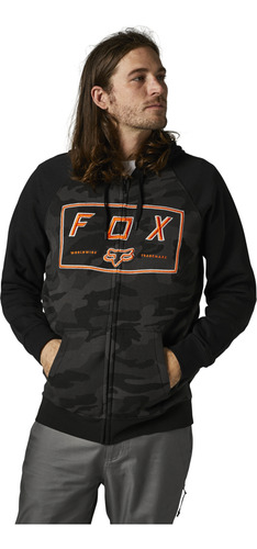 Imagen 1 de 3 de Buzo Fox Racing - Badger Camo Zip
