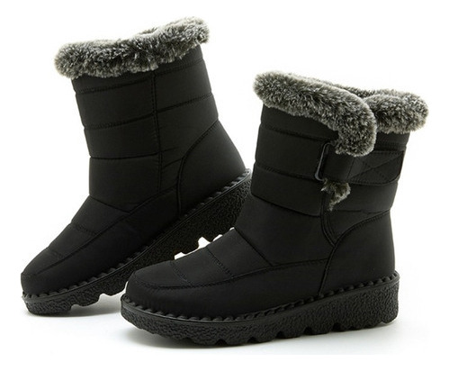 Botas Impermeables For Frío Extremo Con Forro Polar